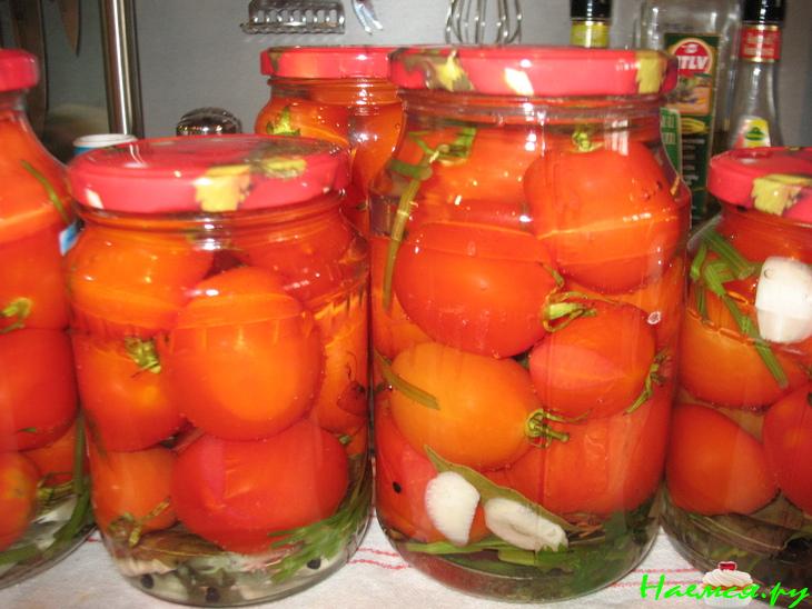 Маринованные помидоры-черри
