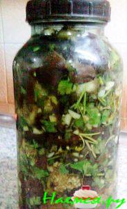 Маринованные пряные баклажаны Маринованные пряные баклажаны