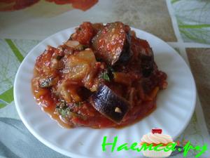 Баклажаны в аджике  