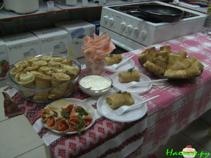 Блинчики с начинками