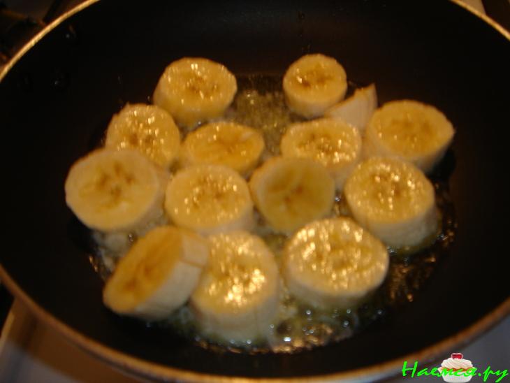 Блинчики с бананами