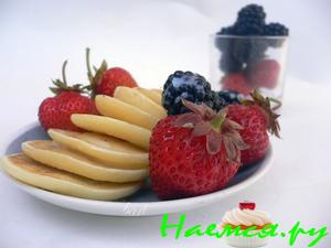 Лимонные блинчики с кардамоном