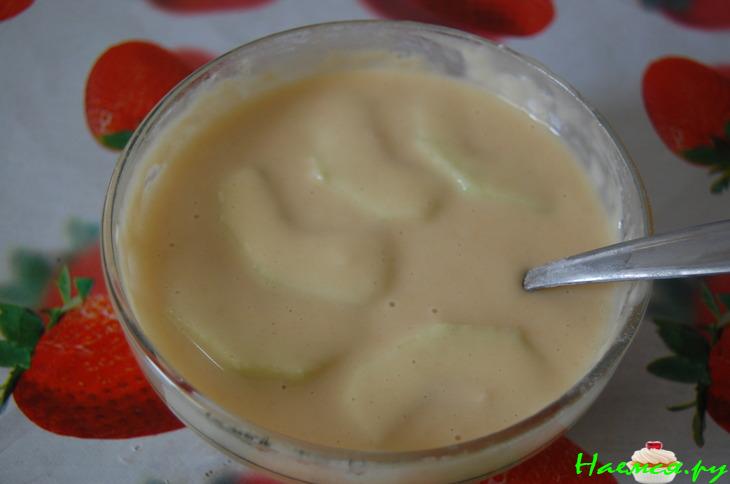 Блинчики с яблоком