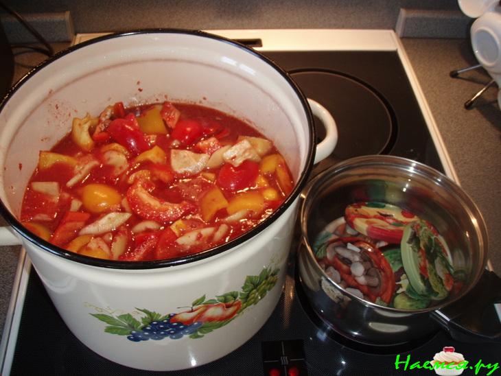 Лечо из болгарского перца