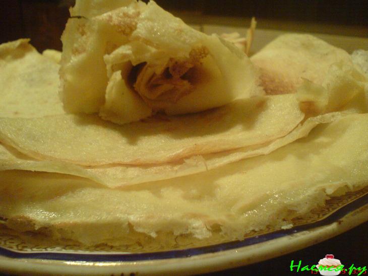 Блинчики с кукурузной мукой