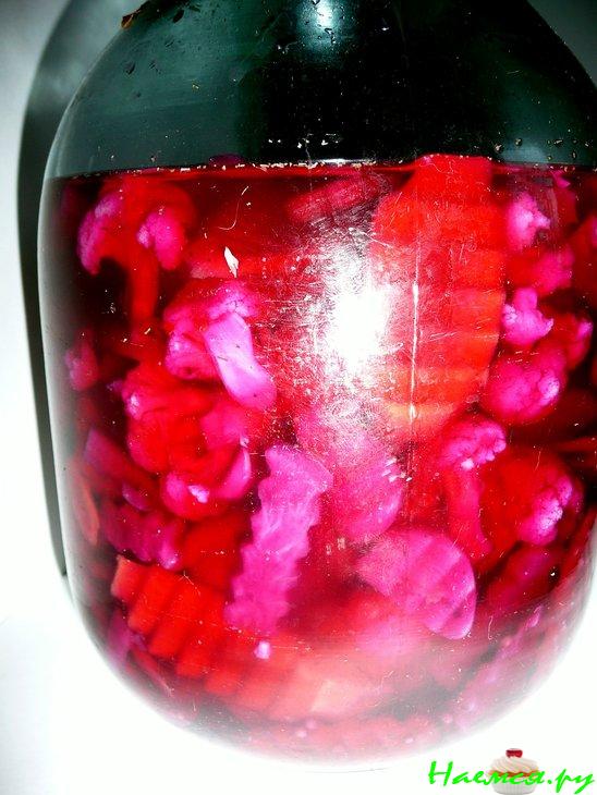 Цветная капуста и другие овощи маринованные в фиксе овощном