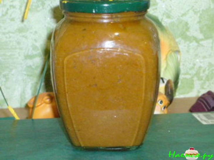 Икра из баклажан с грушей