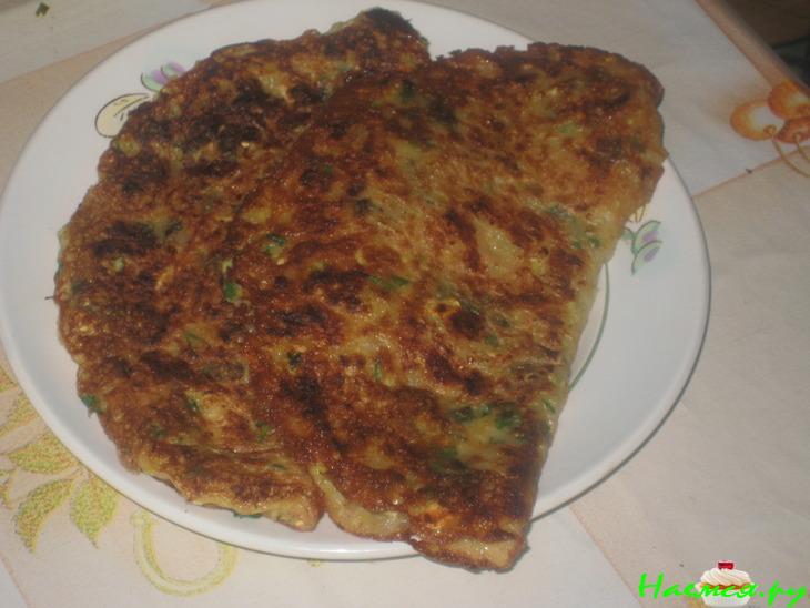 Кабачковые драники с ветчиной и сыром