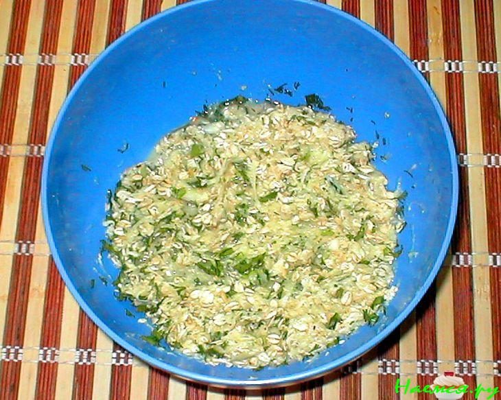 Кабачковые оладьи на завтрак