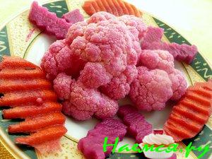 Цветная капуста и другие овощи маринованные в фиксе овощном