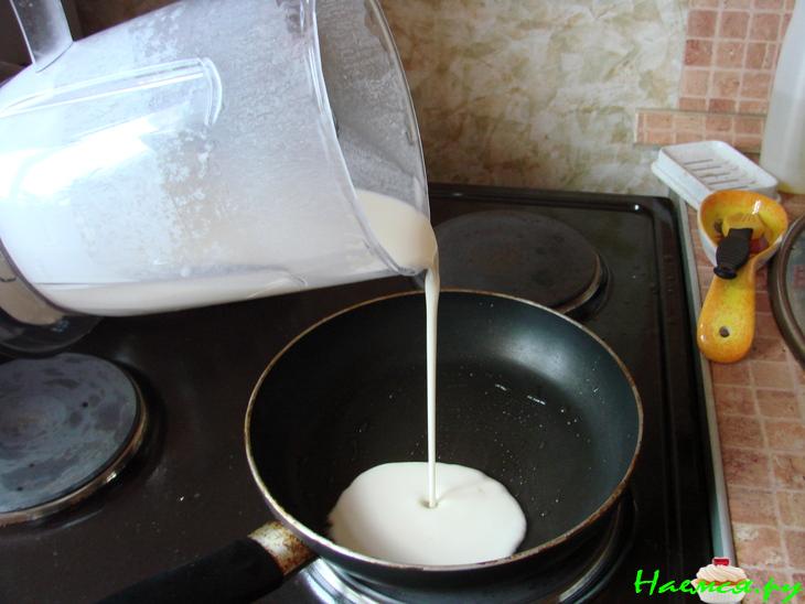 Блинчики сладенькие на молочке