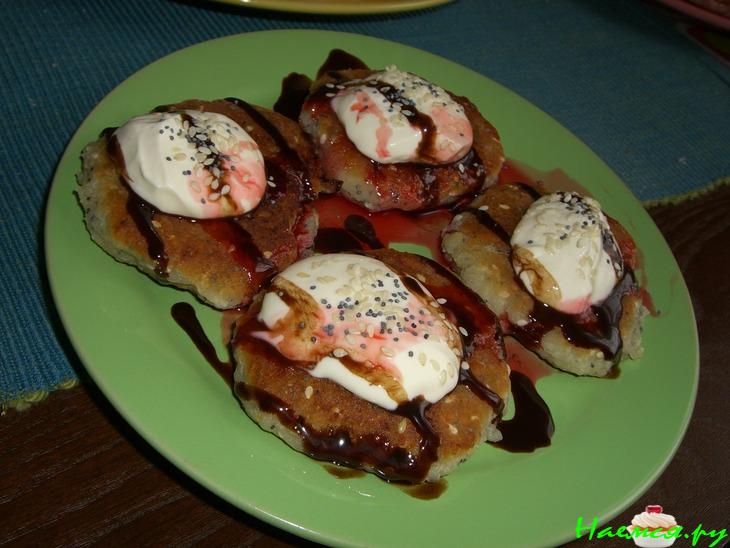 Сырники с кунжутом и маком
