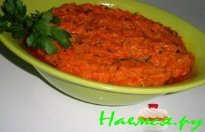 Икра из кабачков (мой вариант)