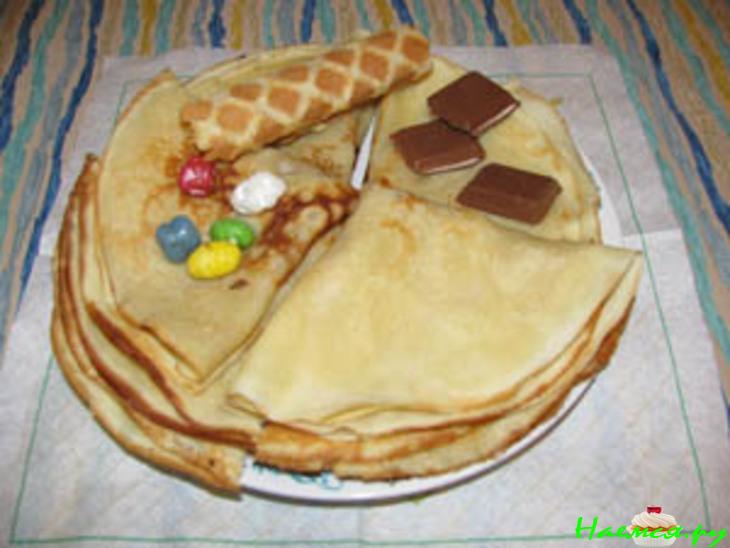 Вафельные блины