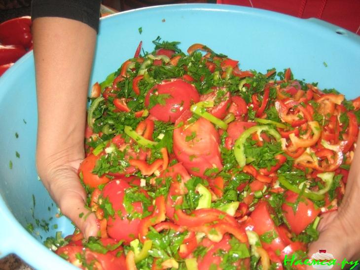 Готовимся к зиме. Солянка из помидор