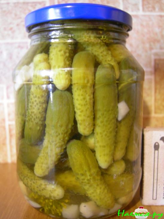 Корнишоны маринованные