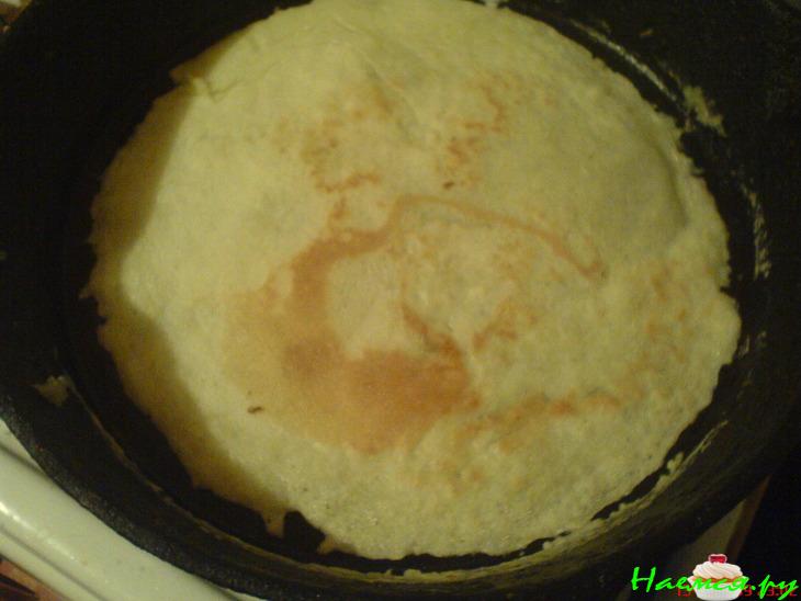 Блинчики с кукурузной мукой