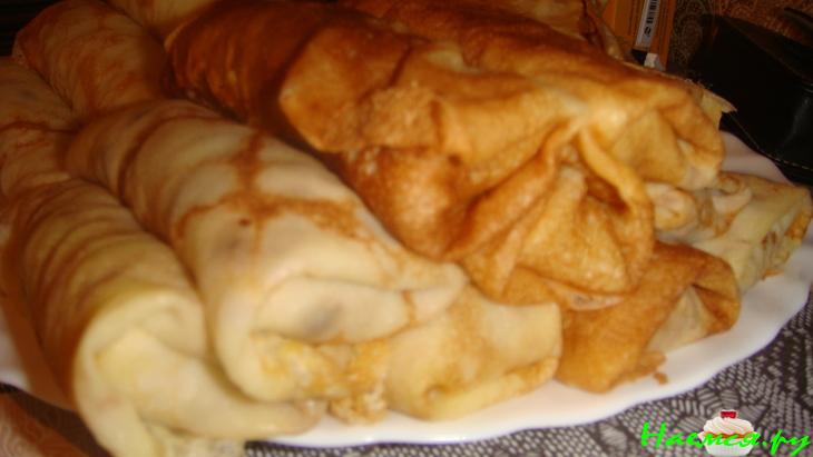 Блинчики с капустой