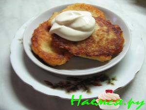 Луковые оладьи 