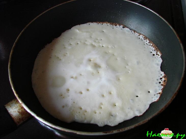 Блинчики сладенькие на молочке