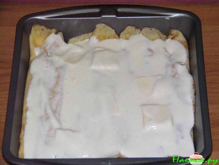 Блинчики "Неженка" с творогом и изюмом