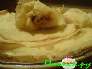 Блинчики с кукурузной мукой