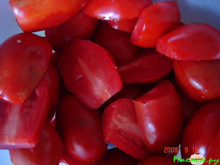 Баклажаны с овощами