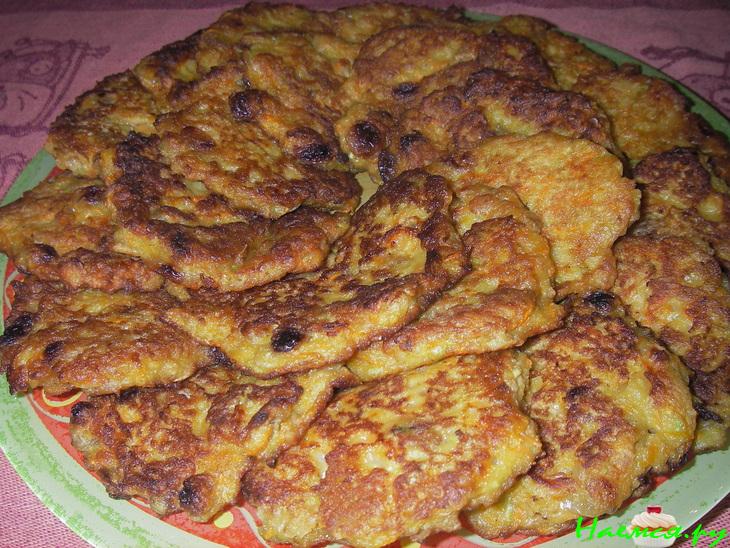 Витаминные оладьи к завтраку