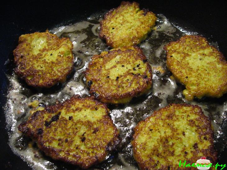 Капустные оладьи