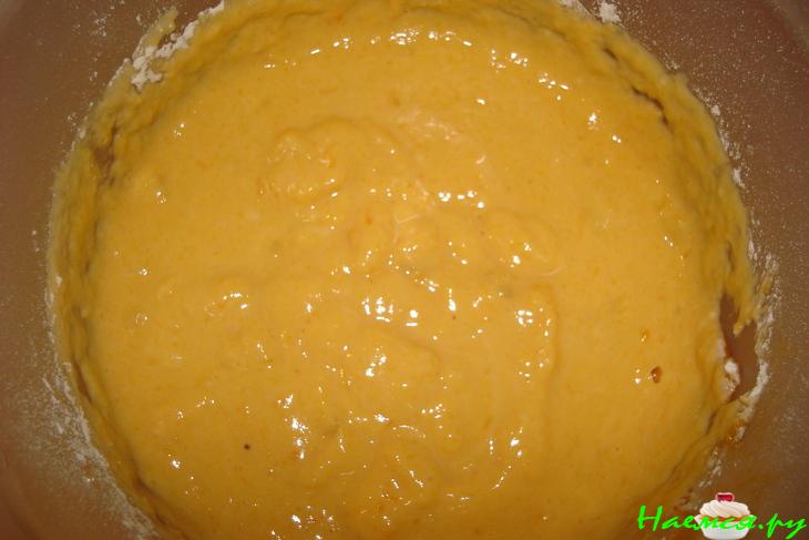 Оладьи из тыквы с курагой