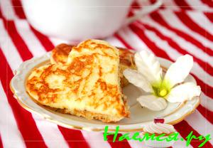 Оладьи с сыром для любимых
