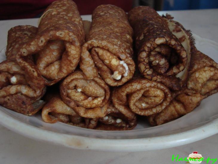 Творожная начинка для блинчиков