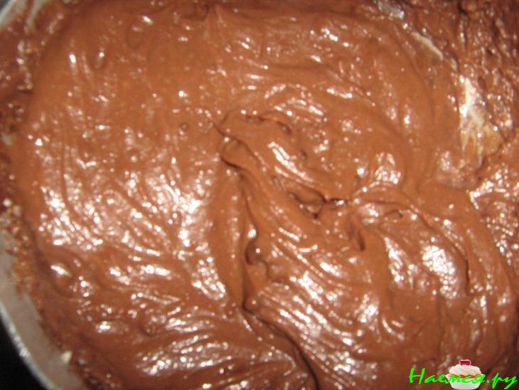 Блинчатый рулет шоколадный Блинчатый рулет шоколадный