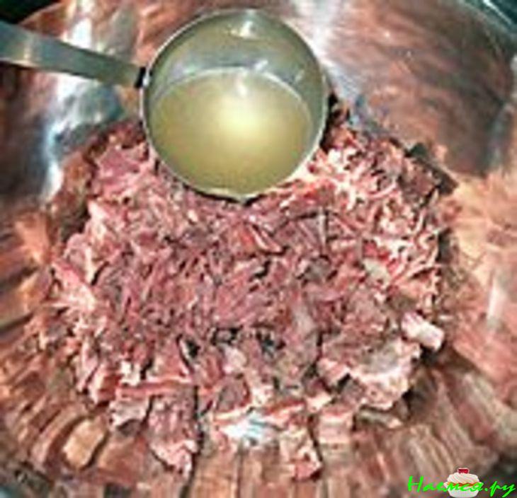 Corned beef приготовленный в домашних условиях