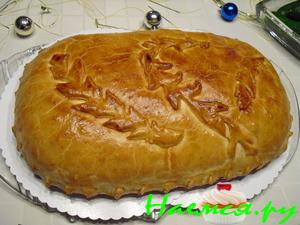 Блинная кулебяка Блинная кулебяка