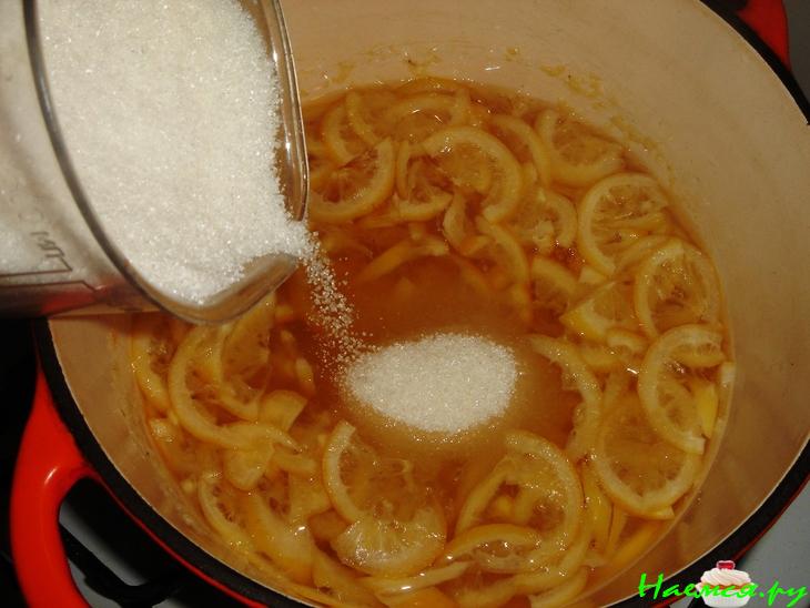 Варенье / Джем из лимонов с лимонной корочкой