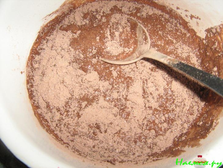 Блинчатый рулет шоколадный Блинчатый рулет шоколадный