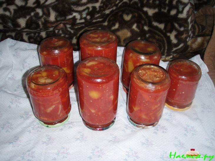 Лечо из болгарского перца