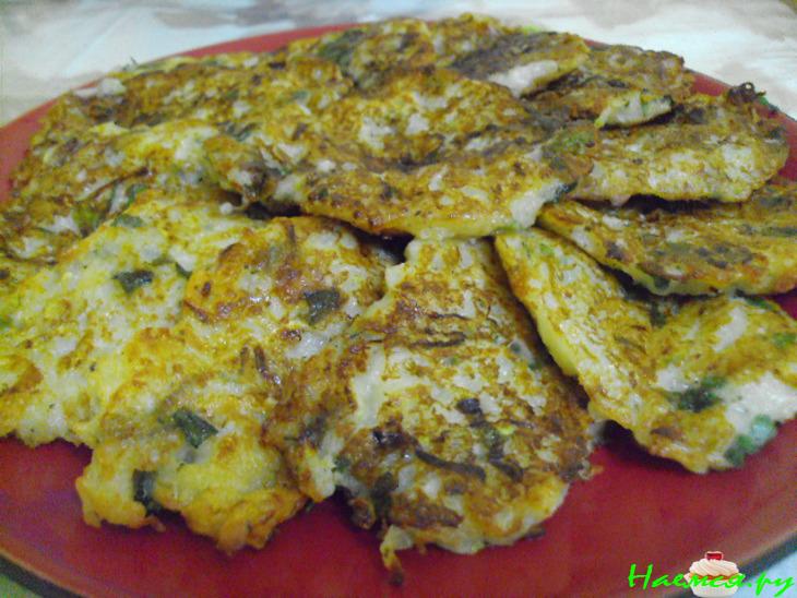 Картофельно-кабачковые оладьи