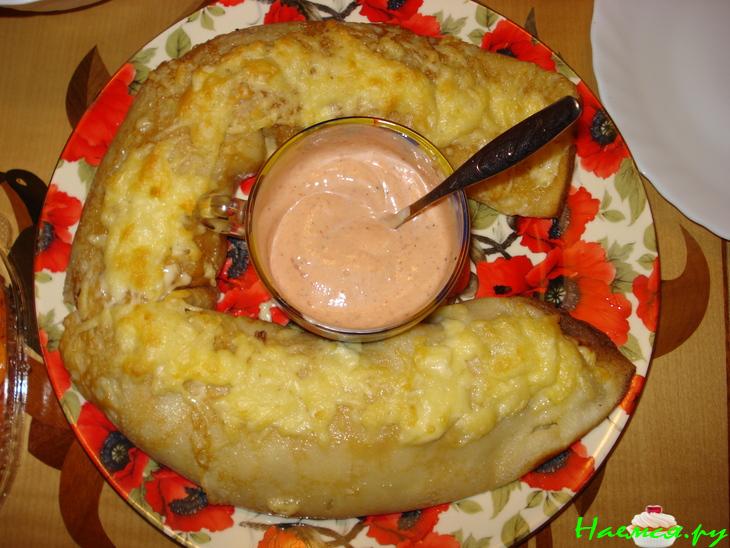 Блинный рулетик