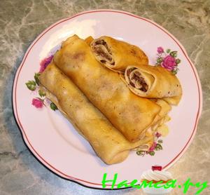 Бинчики с сырной начинкой Бинчики с сырной начинкой