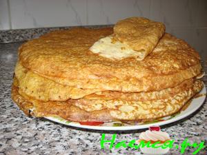 Настоящие блины