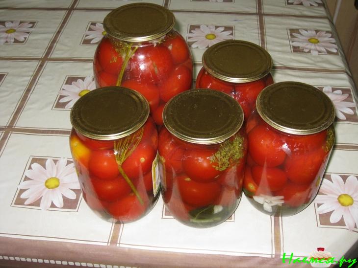 Консервированные помидоры ароматные Консервированные помидоры ароматные