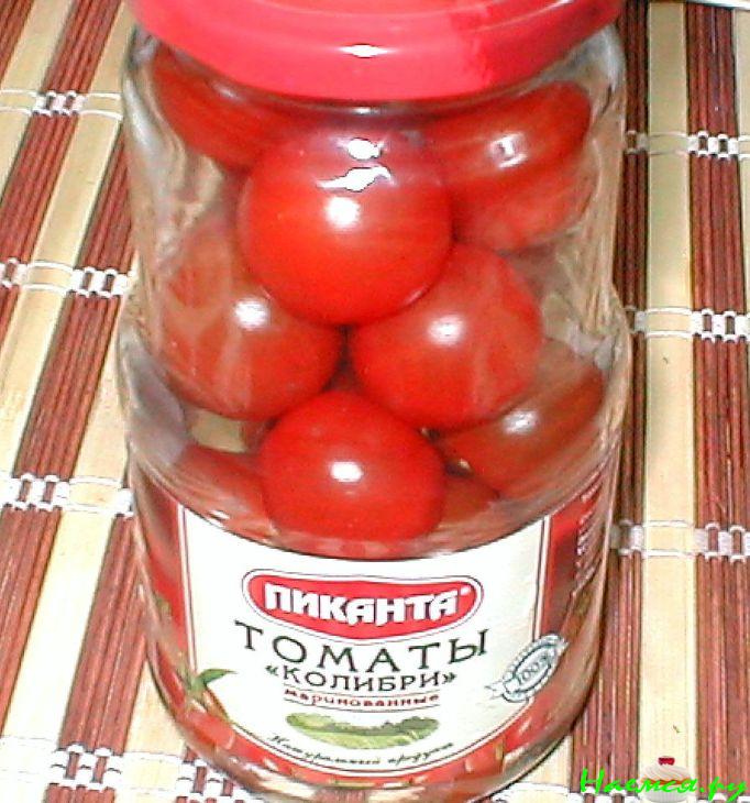 Консервированные...свежие помидоры