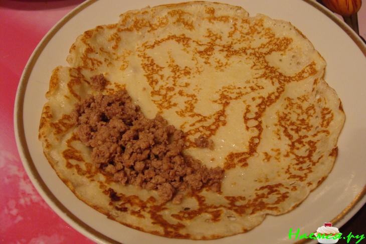 Блинчики с начинкой (налистники) 