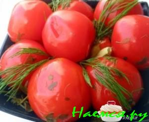 Пряные маринованные помидоры Пряные маринованные помидоры