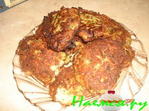 Драники с зеленью