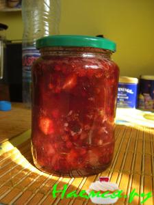 Брусничное варенье к мясу