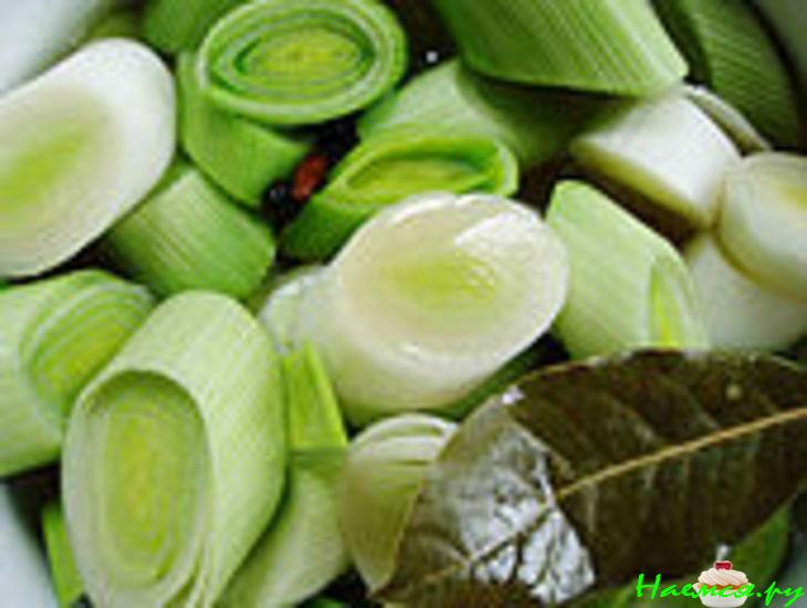 Порей на зиму