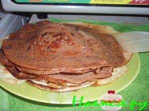 Шоколадные блинчики